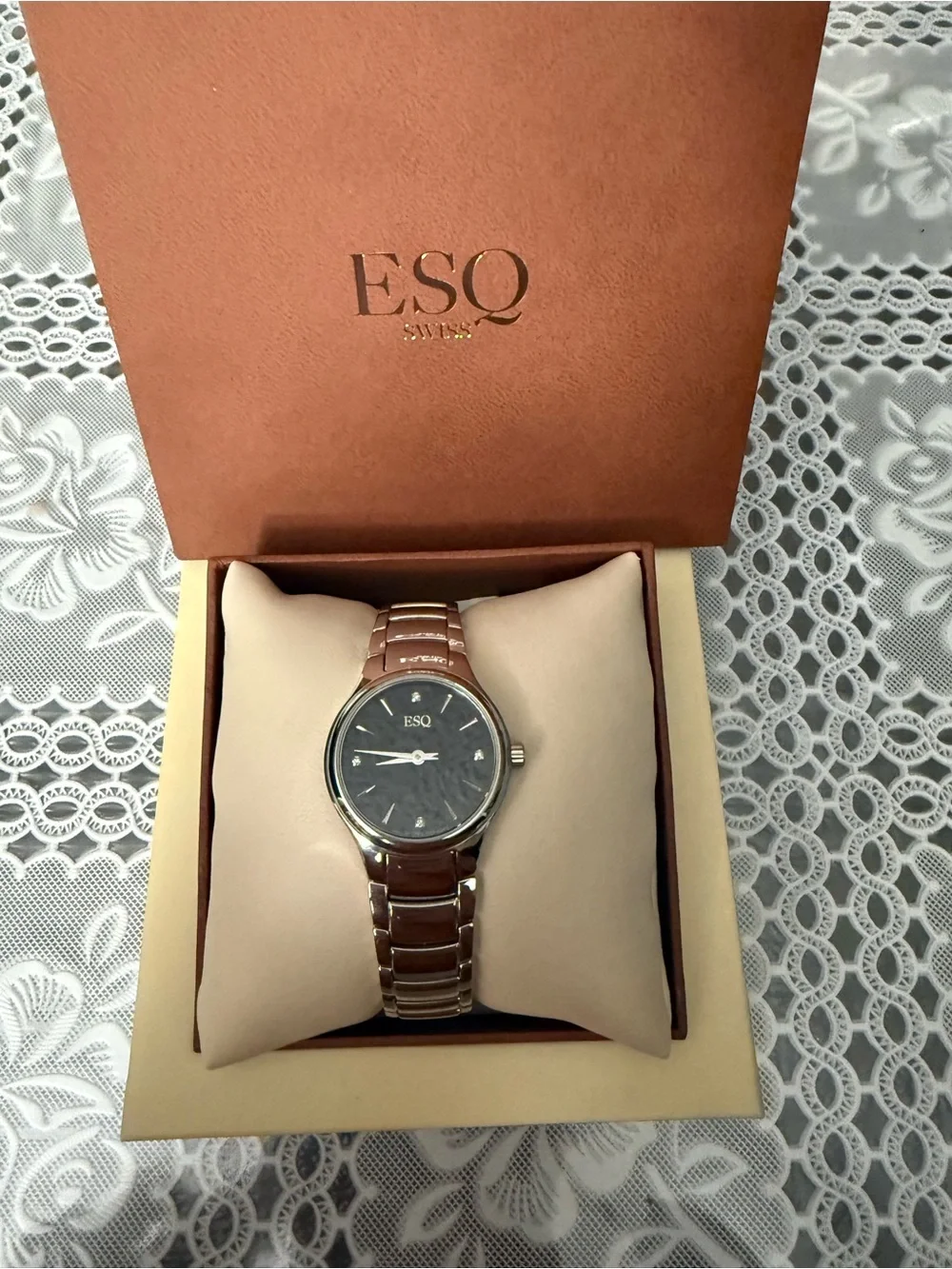 ESQ by Movado Swiss Quartz Stainless Steel Watch